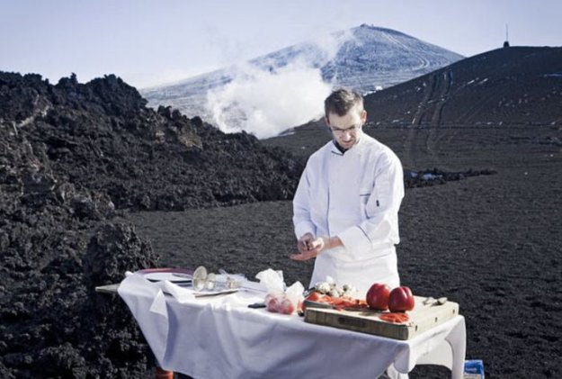 Завтрак у вулкана