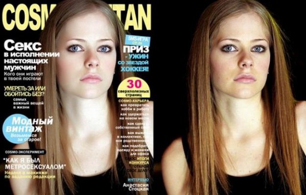 Фото звезд до и после фотошопа bigmir net