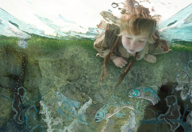 Zena Holloway - дети под водой