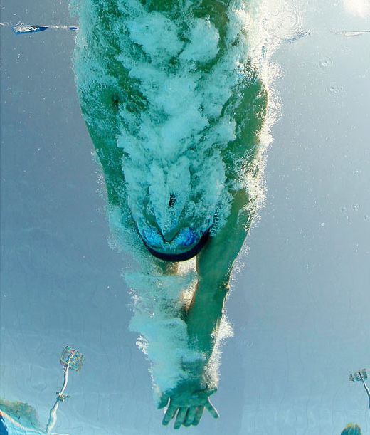Подводные фотографии пловцов