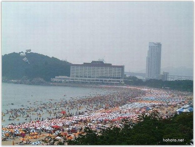 Пляж в Южной Корее