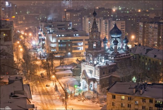 Фотопрогулка по крышам Нижнего Новгорода