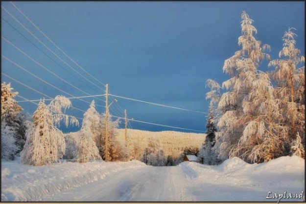 Зимняя Швеция
