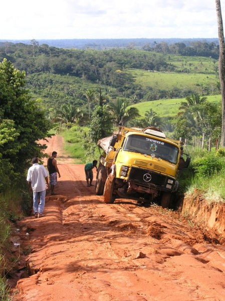 Дорога в Бразилии