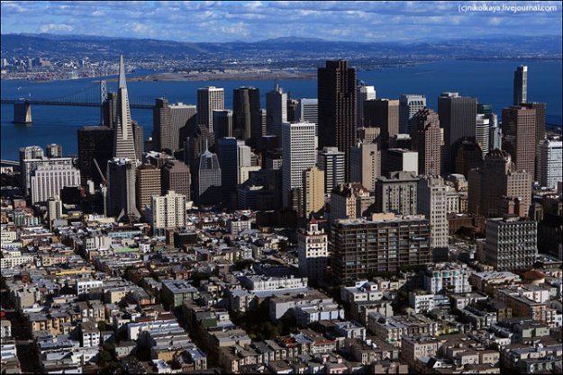 Сан-Франциско с вертолета