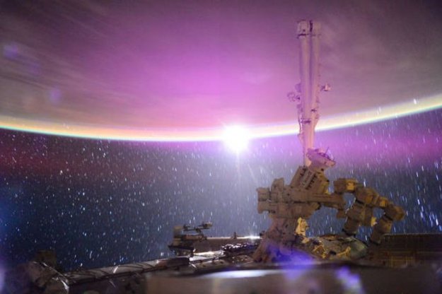 Фотографии, сделанные с борта МКС, американским астронавтом Скоттом Келли