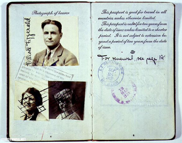 Паспорта знаменитостей