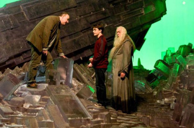 Фото со съемочной площадки «Гарри Поттера»