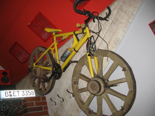 Древний горный велосипед