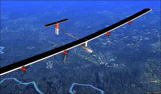 Solar Impulse – самолет, использующий исключительно энергию солнца