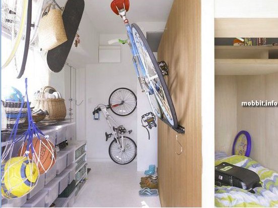 Крошечная двухуровневая квартира - японский вариант