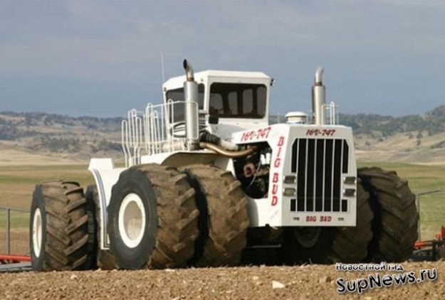 самый большой трактор в мире