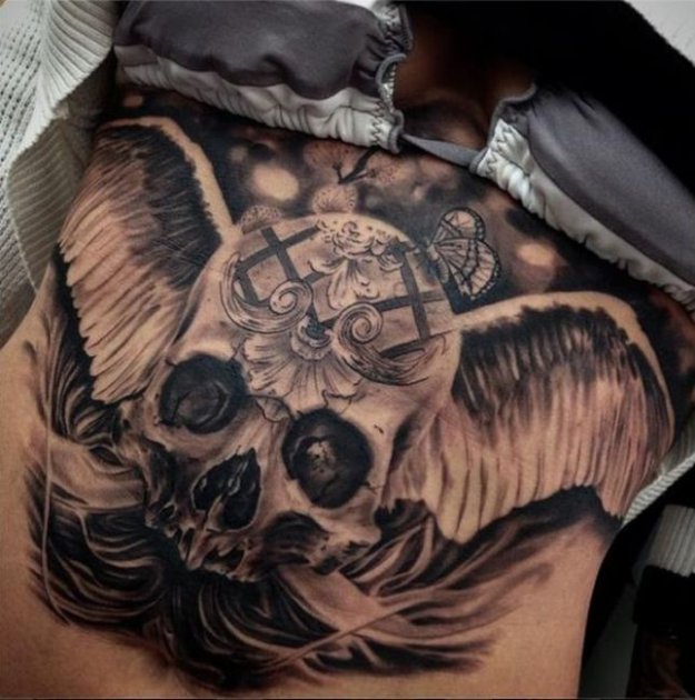 Реалистичные татуировки от Дрю Апиктура
