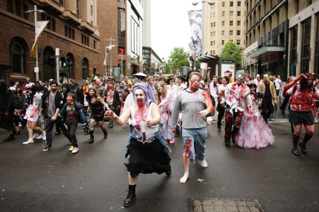 Зомби-Парад в Мельбурне