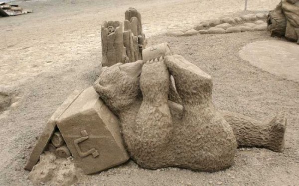 Скульптуры из песка (часть 2)