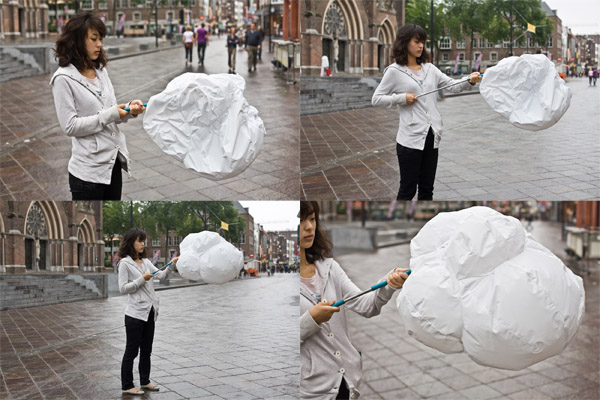 Надувной зонт Cloudy Umbrella...