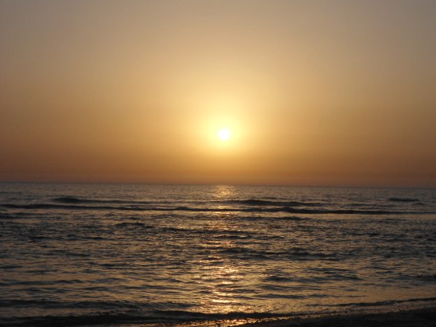 Фото вечера на море 17 . 05 .2012 года.Средиземное.Бат ям.