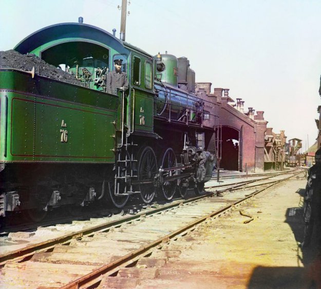 Цветные фотографии 1909 года
