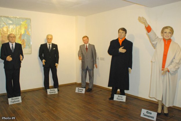 Прикольный музей восковых фигур в Киеве
