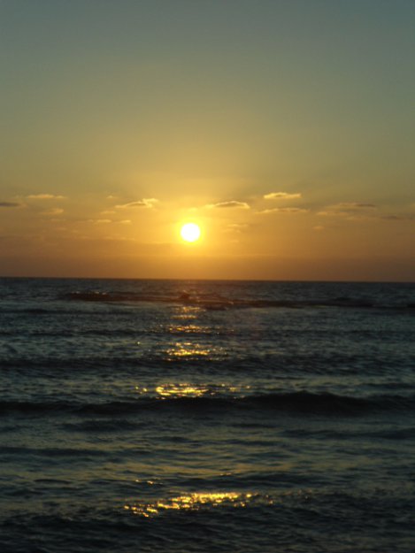 Закат на море .08.06.2012 года.