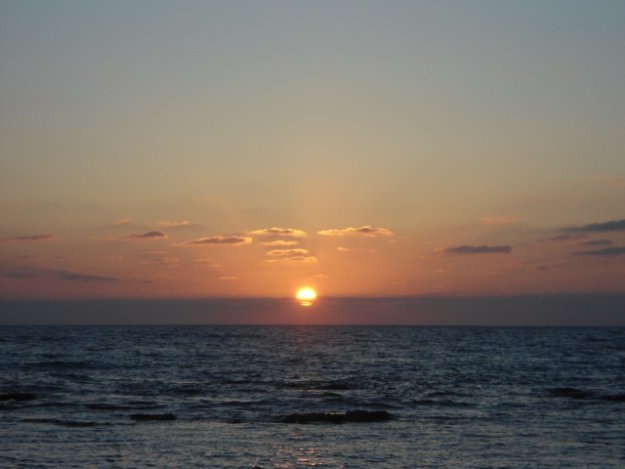 Закат на море .08.06.2012 года.