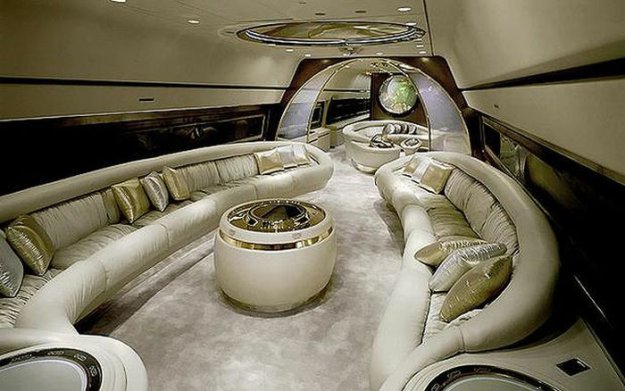 Внутри самолетов самых влиятельных и богатых людей