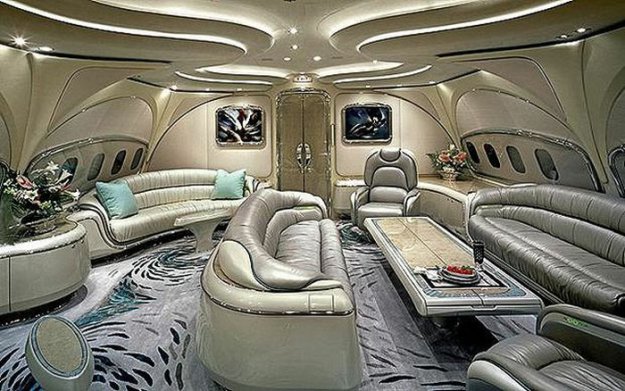 Внутри самолетов самых влиятельных и богатых людей