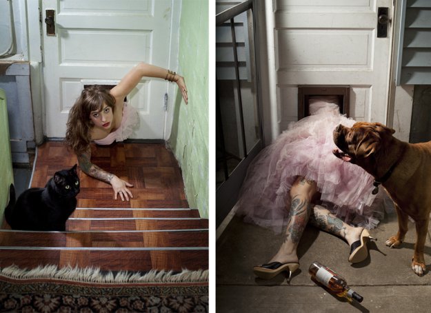 Фотопортреты Карли Девидсон: Домашние питомцы и их хозяева