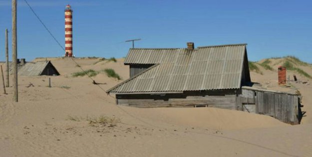 Шойна - село, утопающее в песке
