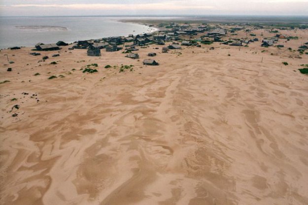Шойна - село, утопающее в песке