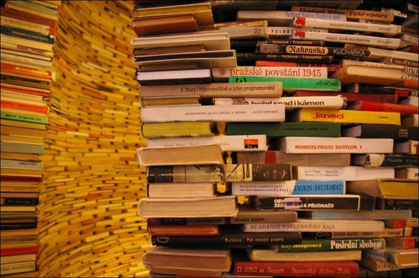 Бесконечный тоннель из книг