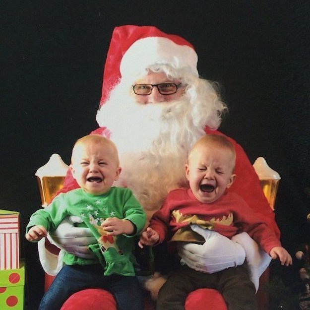 Дети, которые боятся Санта-Клауса
