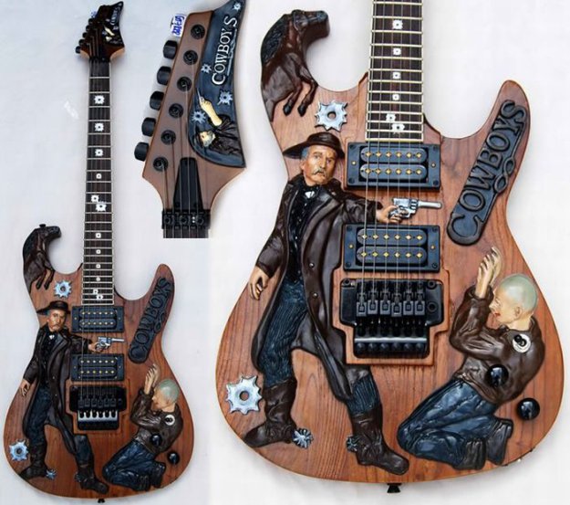 Невероятные гитары.