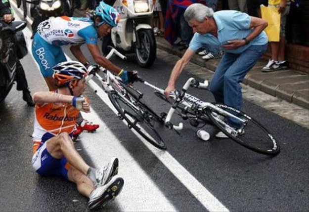 Аварии Тур де Франс