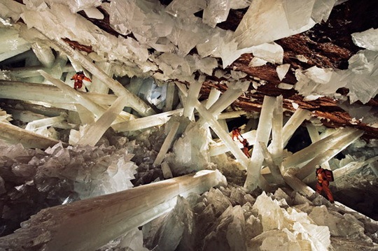 Пещера Naica – самые большие кристаллы на земле