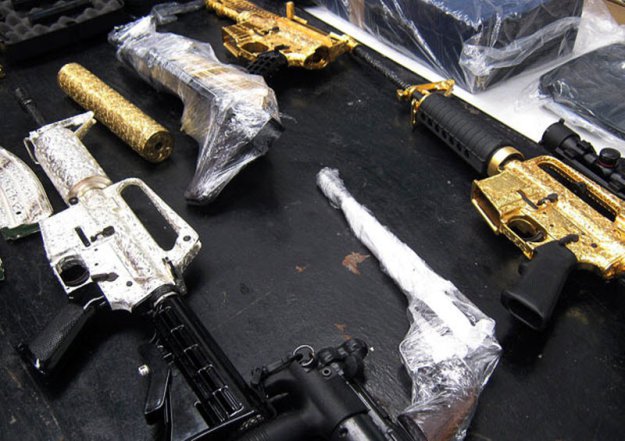 Стильное оружие мексиканского наркобарона