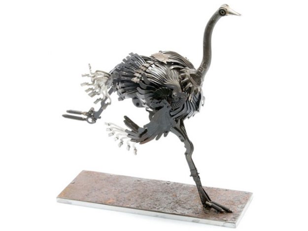 Стимпанк-скульптуры животных