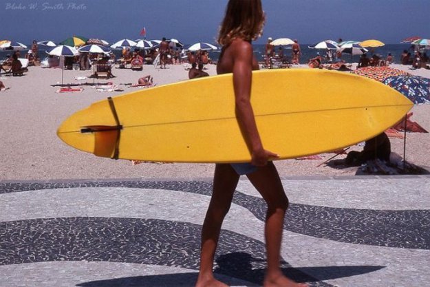 Пляжная жизнь Рио-де-Жанейро в конце 70-х годов