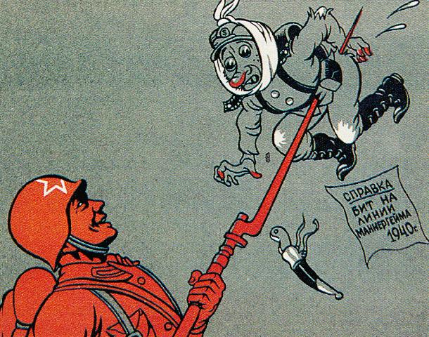 Война плакатов в советско-финскую