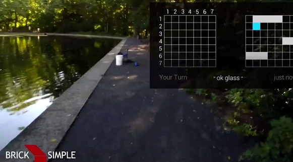 Первая игра для Google Glass (ВИДЕО)