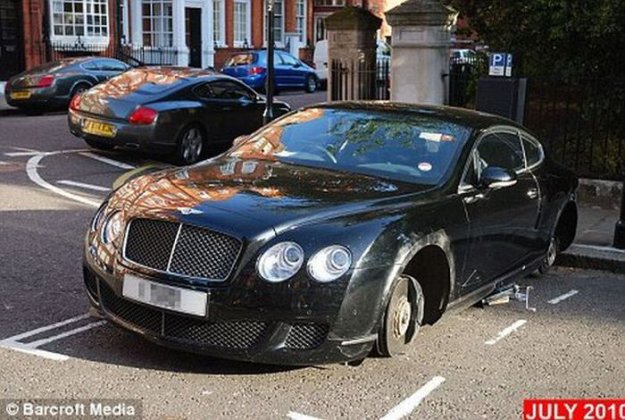 Самый несчастный Bentley Великобритании