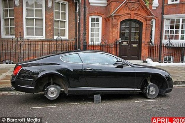 Самый несчастный Bentley Великобритании