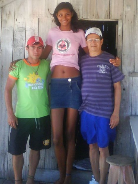 Самая высокая девушка в мире