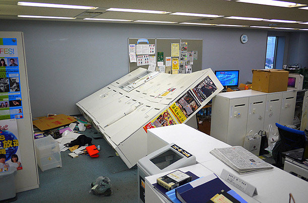 Землятресение в Японии фото