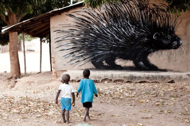 Уличное искусство Африки