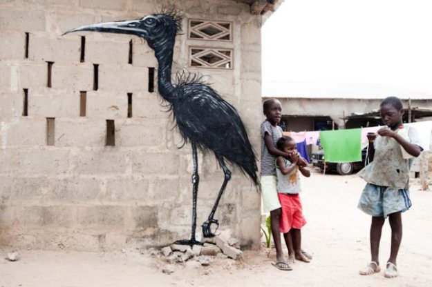 Уличное искусство Африки