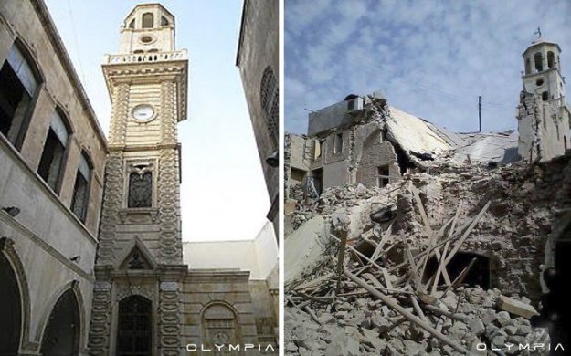 Сирийский :Алеппо до и после