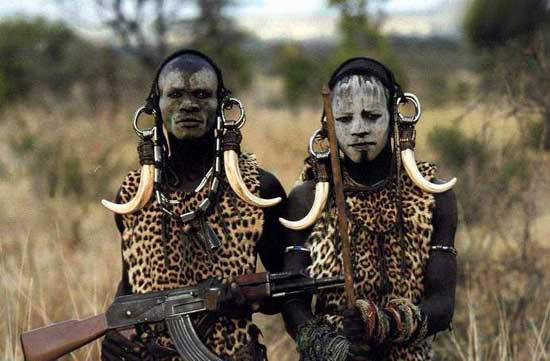 Африканские солдаты.. :)))