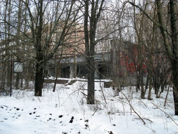 Чернобыль зимой