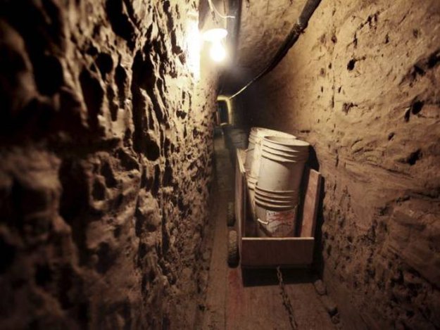 Подземные тоннели мексиканских контрабандистов